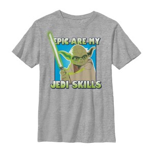 Boy's Star Wars Galaxy of Adventures Yoda Epic Jedi Skills T-Shirt - 1 of 4