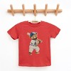 The Juniper Shop Watercolor Baseball Bear Youth Short Sleeve Tee - 2 of 4