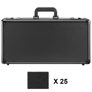 VEVOR Graded Card Storage Box, 5 Slots, Graded Sports Cards Holder Carrying Case, for 162 PSA Graded Cards 115 BGS Cards 130 SGC Cards - 1 of 4