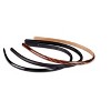 scunci No-Slip Grip Thin Plastic Headbands - Black/Brown/Mixed- All Hair - 3pk - 2 of 4