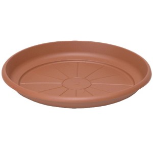 Crescent Garden Indoor/Outdoor Emma Round Plastic Pot Saucer - 1 of 2