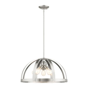 Livex Lighting Stoneridge 5 - Light Pendant in  Brushed Nickel - 1 of 1