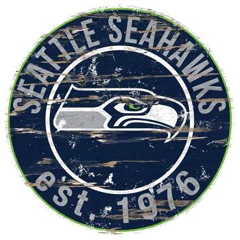 NFL Seattle Seahawks Established 12" Circular Sign