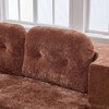 Hrinhom 78.7"W Folding Loveseat Lounge Floor Sofa,Sofa Bed with 2 Pillows - 3 of 4