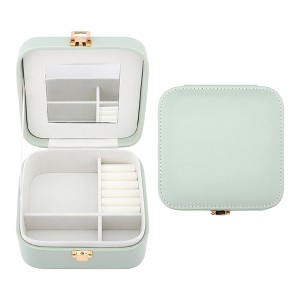 REGALWOVEN Mini Portable Compact Jewelry Box for Travel - 1 of 4