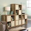 Stow Away 8 Cube Organizer Lintel Oak - Sauder: Modern Particle Board Bookcase with Storage Shelves - 3 of 4