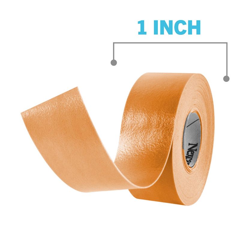 Nexcare Absolute Waterproof First Aid Tape, Tan, 1 in x 5 yds, 4 of 11