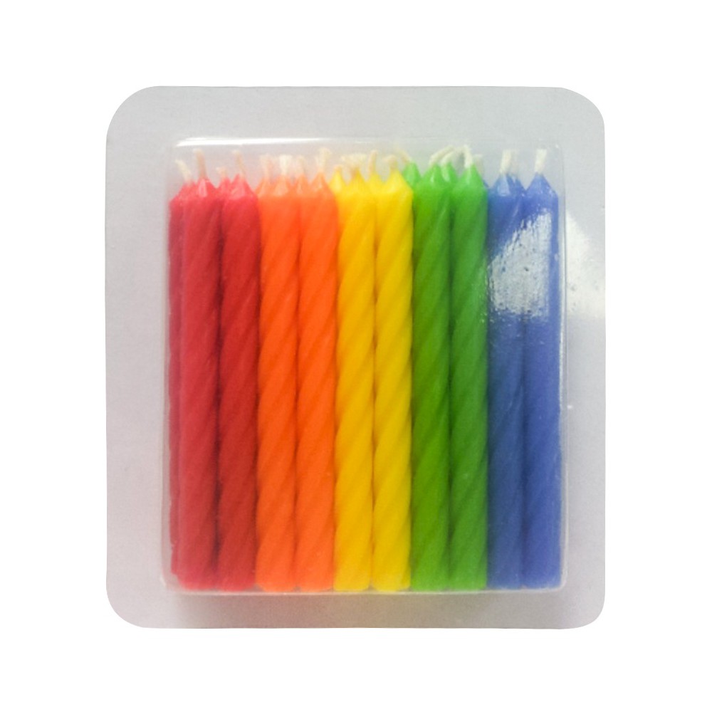 20ct Classic Colors Birthday Candles - Spritz&amp;#8482;