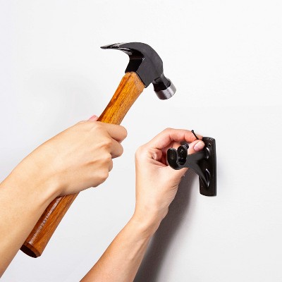 Oil Rubbed Bronze Adjustable Steel Curtain Rod with Decorative Finials