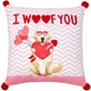 The Lakeside Collection Valentine's Day Accent Pillows - 3 of 4