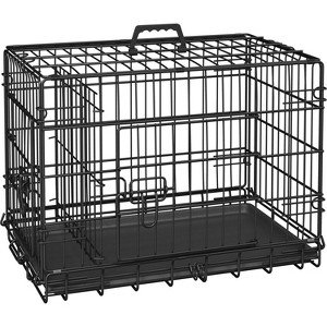 Yaheetech Metal Dog Crate for Small to Medium-Sized Dogs, Black - 1 of 4