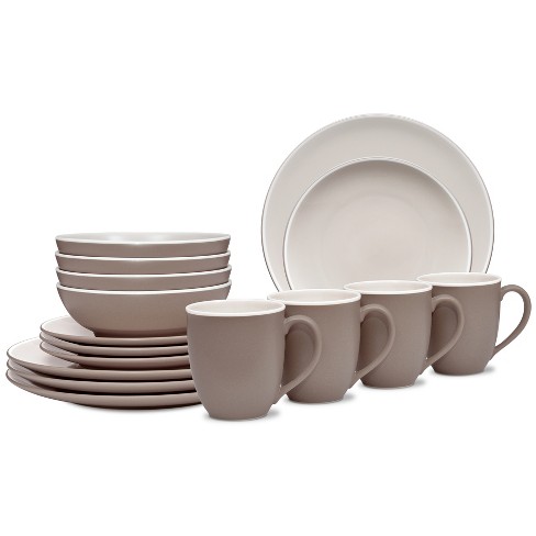 Noritake ColorTrio 16-Piece Coupe Dinnerware Set - image 1 of 4