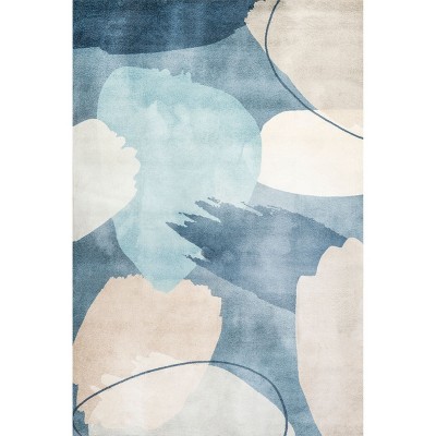 nuLOOM Sheree SpinClean Machine Washable Stain-Resistant Area Rug