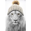 Trends International Sasha - Lion In Winter Unframed Wall Poster Prints - 4 of 4