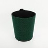 Unique Bargains Car Trash Can Portable Seat Back Trash Bin Green - image 3 of 4