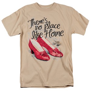 Wizard Of Oz Ruby Slippers Adult T-Shirt - 1 of 4
