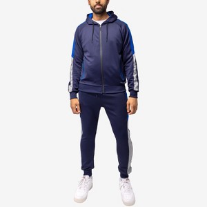 CULTURA Men's Zip Up Hoodie Track Suit - 1 of 4