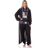 Seven Times Six Star Wars Hooded Union Suit Men's Darth Vader Caped Costume Pajama - image 3 of 4