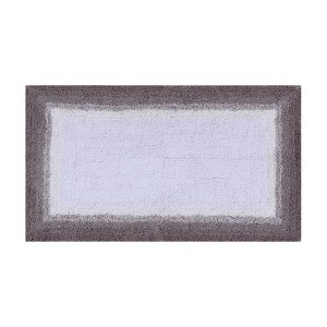 Torrent Collection 100% Soft Cotton Tufted Weave Bath Rug, Ombre Pattern, Highly Absorbent, Machine Washable Bathroom Mat for Multipurpose Use - 1 of 4