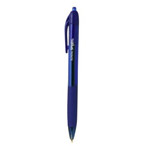 School Smart Retractable Hybrid Gel and Ink Pens, Blue, Pack of 48 - 1 of 4