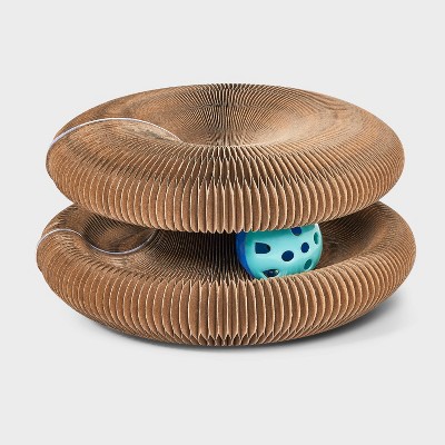 Accordion Novelty Cat Scratcher - Assorted Blues - 9" - Boots & Barkley™