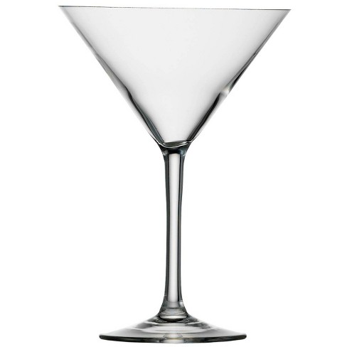 Luigi Bormioli Crescendo 10-ounce Martini Glasses, 4-piece, 10 Oz