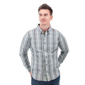 Old Ranch Brands Men's Chase Organic Hidden Button-Down Shirt - 1 of 4