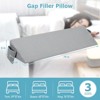 YEERSWAG King Size Headboard Pillow Bed Filler Support Foam Wedge Pillow Gray - 4 of 4