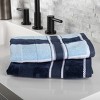 Hastings Home 6 Piece Cotton Bath Towel Set, Navy - 4 of 4