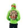 Teenage Mutant Ninja Turtles Raphael Long Sleeve Men's Green Cosplay Hoodie - 4 of 4
