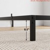 Twin Size/Full Size/Queen Size Metal Platform Bed Frame - 6/10 Inch Heavy Duty, Noise-Free Foundation - 4 of 4