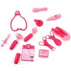 Link Worldwide Ready! Set! Play! Doctor Nurse Medical Kit Playset, Doctor Pretend Play Toy For Girls (Pink) - image 4 of 4