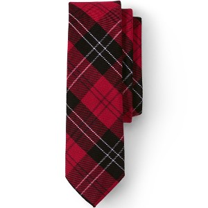 Lands' End School Uniform Adult Plaid To Be Tied Tie - 1 of 2