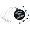 Longwood Lancer Mini Small Tiny Wood Christmas Tree Holiday Ornament - 4 of 4