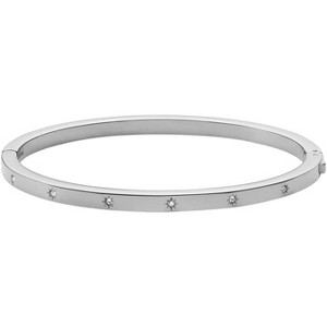 Women's Chain Bracelet in Sterling Silver or Silver-Tone Stainless Steel, Adjustable Link Jewelry - 1 of 4