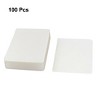 Unique Bargains Plastic 2R Photo Paper Cards Laminating Pouch Film 100 Pcs White 2.6" x 3.7"(L*W) - 2 of 4
