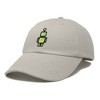 Dalix Robot Embroidered Glow in the Dark Retro Dad Hat Cotton Baseball Cap Adjustable Mens - 4 of 4