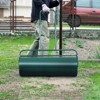 Costway 17-Gallon Lawn Roller Heavy-Duty Steel Push/Pull Sod Roller 36"x12" Green - 3 of 4