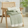 Amelie Home Reversible Chenille Knit Throw Blanket – Soft, Lightweight & Cozy - 4 of 4