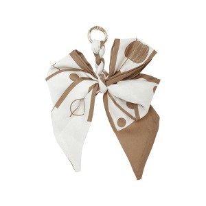 Unique Bargains Double Layer Bow Handbag Charm 1 Pc - 1 of 4