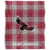 Saint Joseph'S University Campus Plaid Spirit Silky Touch Super Soft Throw Blanket 50x60 - 2 of 4