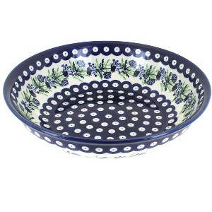 Blue Rose Polish Pottery 1013 Zaklady Large Salad Bowl - 1 of 1