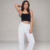 Anna-Kaci Lounge Women's Lounge Pants with Elastic Waistband Large Front Patch Pockets and Relaxed Straight Leg Fit - 4 of 4