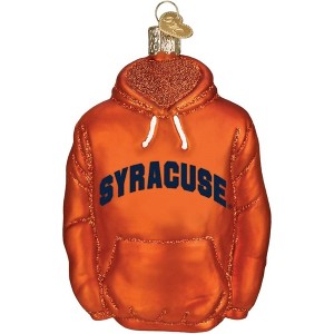Old World Christmas Blown Glass Ornament for Christmas Tree, Syracuse Hoodie - 1 of 4