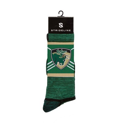 NCAA Mascot Premium Socks South Florida Bulls M/L