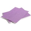 Bright Creations 24-Sheet Glitter Cardstock Paper DIY Art & Craft, Purple, 11" x 8.5" - 3 of 3