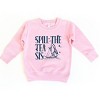 The Juniper Shop Spill The Tea Sis Boat Toddler Sweatshirt - 3 of 4