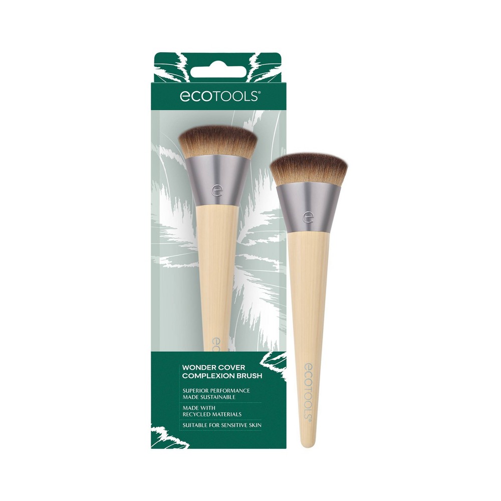 Photos - Makeup Brush / Sponge EcoTools Wonder Cover Complexion Makeup Brush 