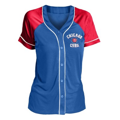 Chicago Cubs Women's Fashion Jersey - S 