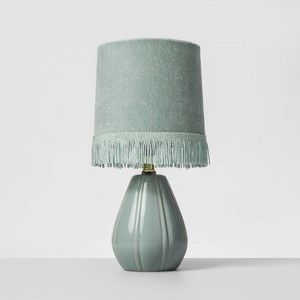 Velvet Table Lamp Mint (Lamp Only) - Opalhouse , Green